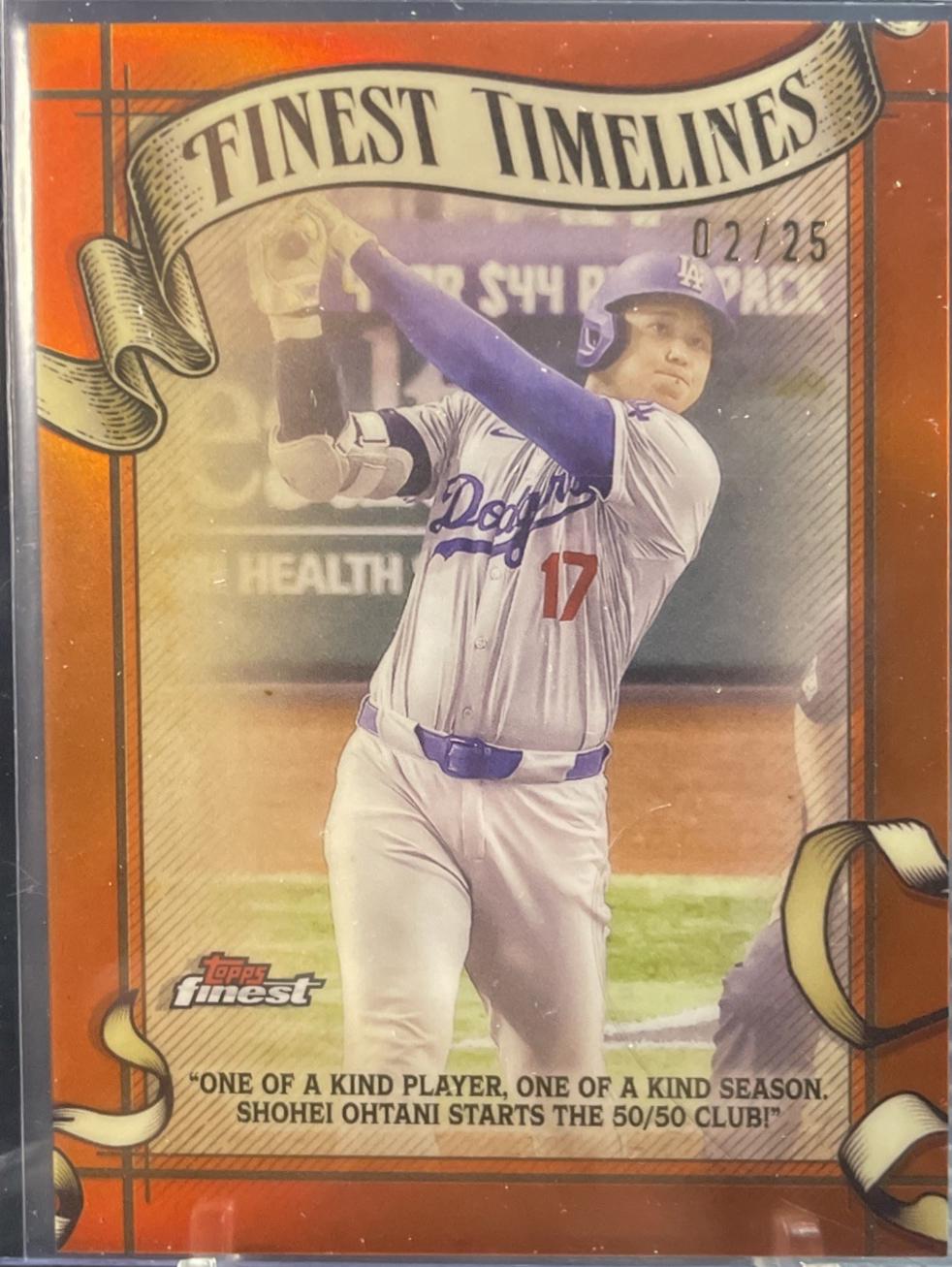 Shohei Ohtani [Orange Refractor] #FT-12