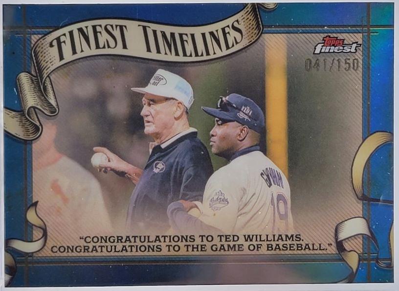 Ted Williams [Sky Blue Refractor] #FT-19