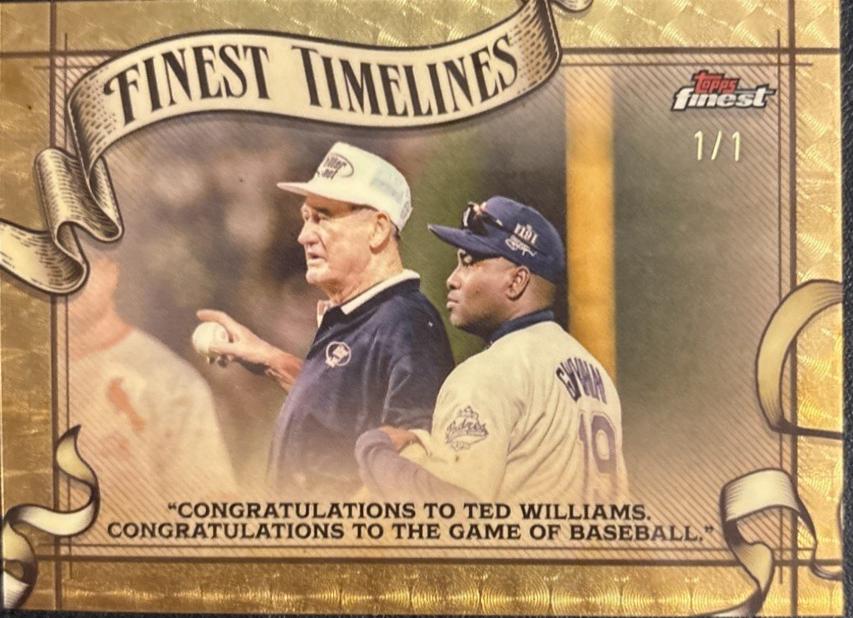 Ted Williams [Superfractor] #FT-19
