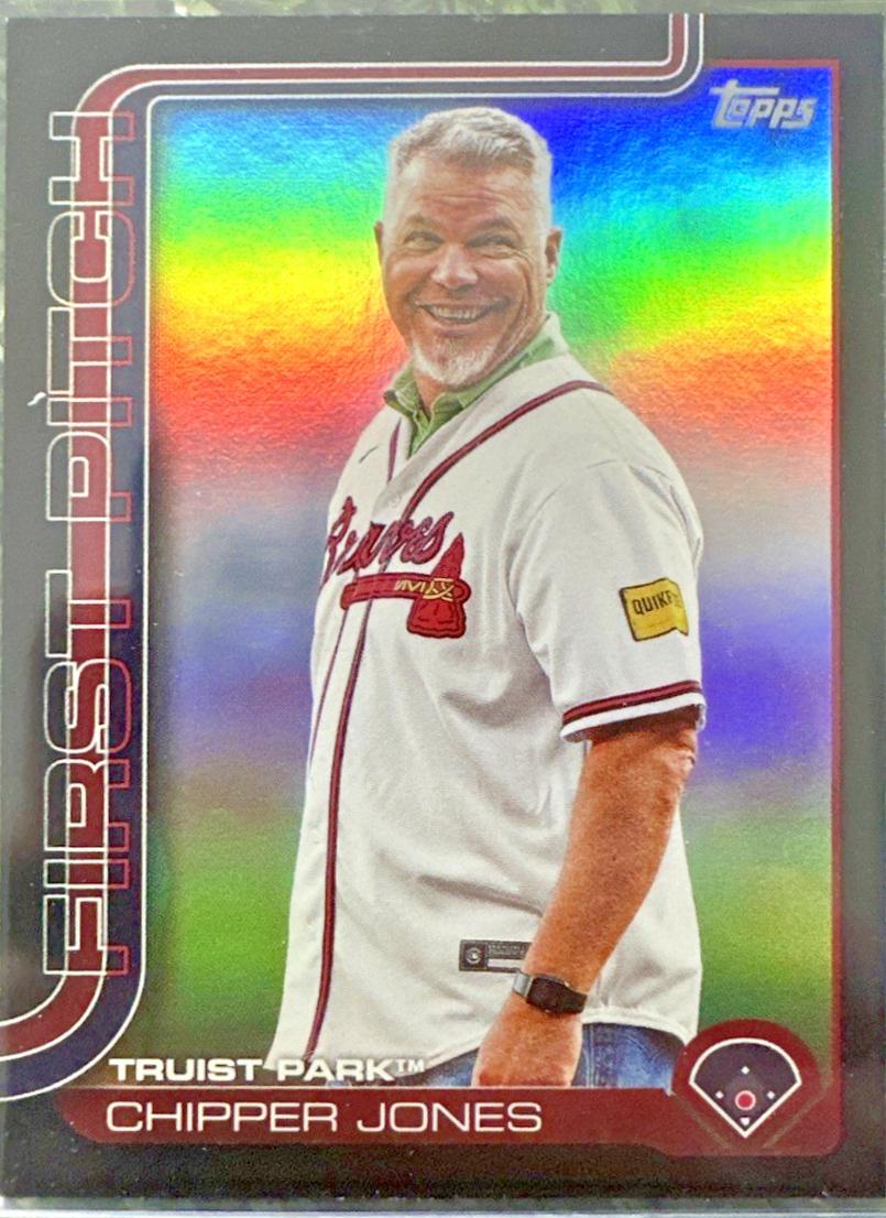 Chipper Jones [Black] #FP-7
