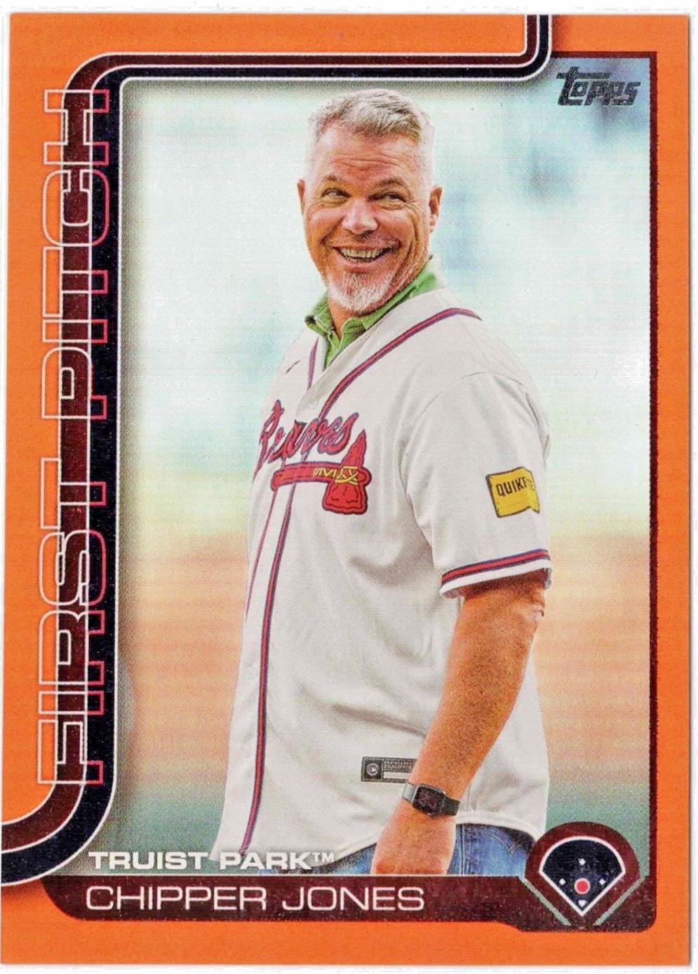 Chipper Jones [Orange] #FP-7
