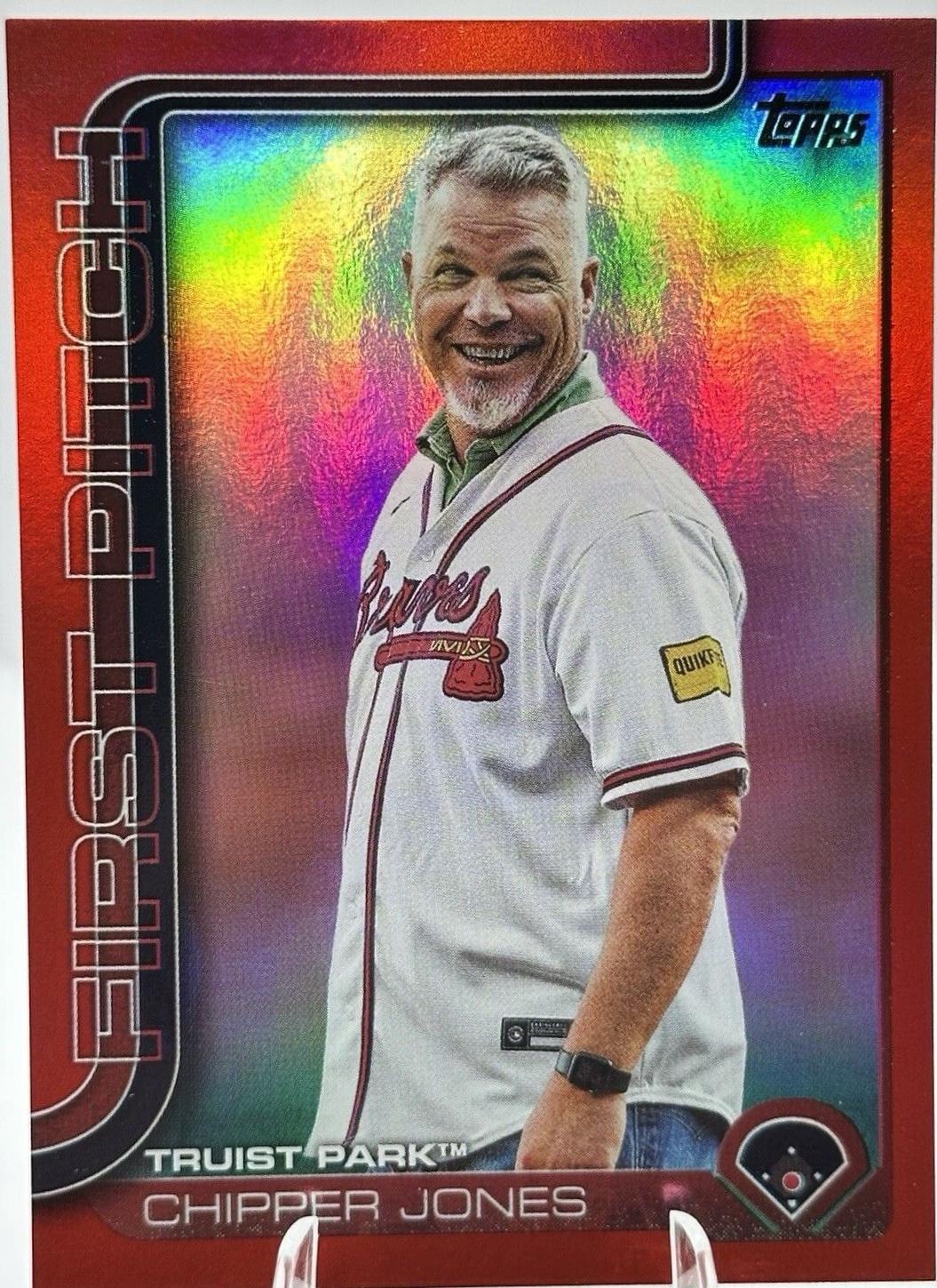 Chipper Jones [Red] #FP-7