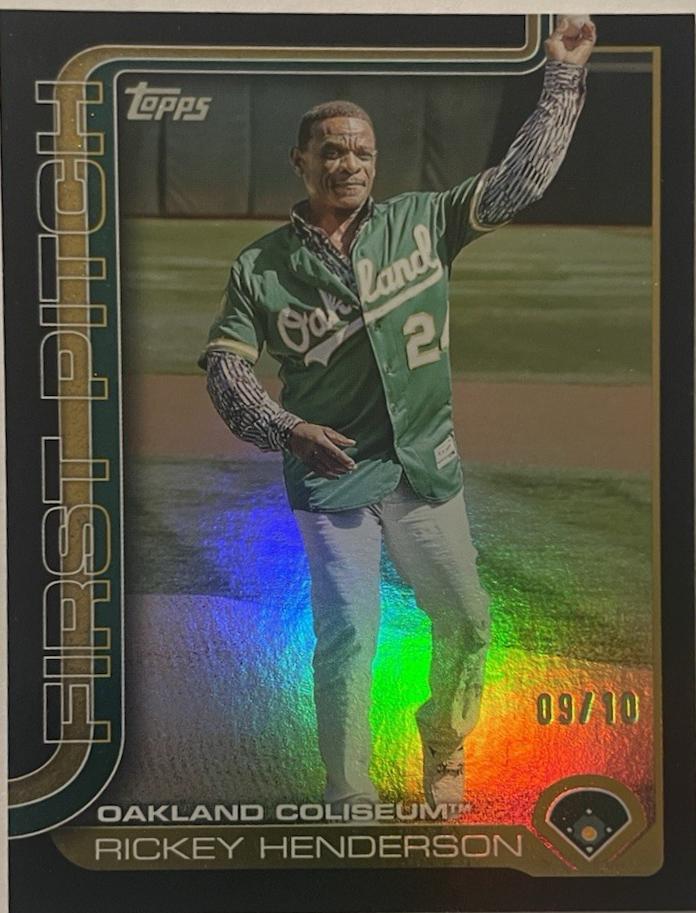 Rickey Henderson [Black Foil] #FP2-3