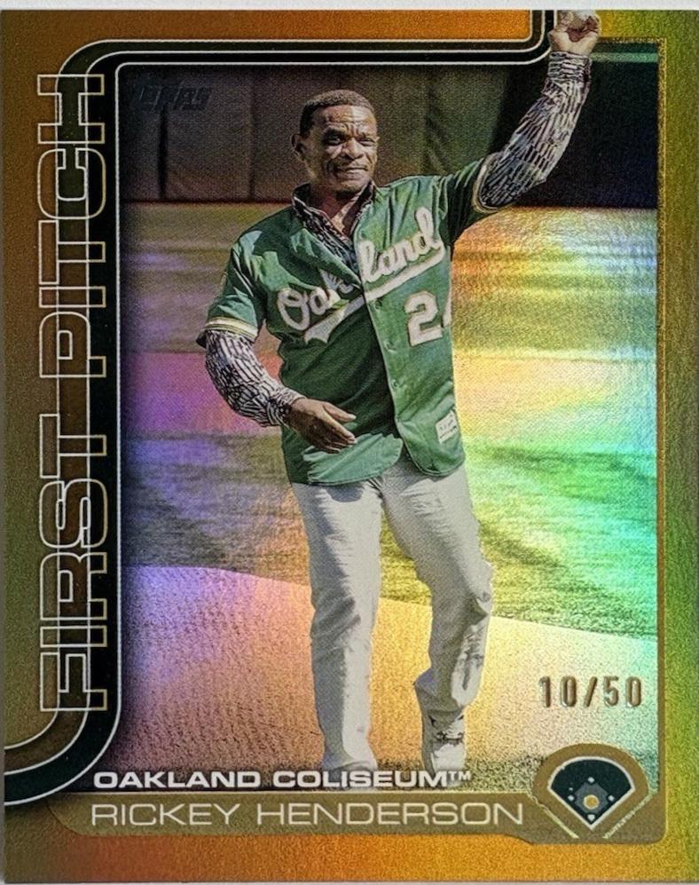Rickey Henderson [Gold Foil] #FP2-3