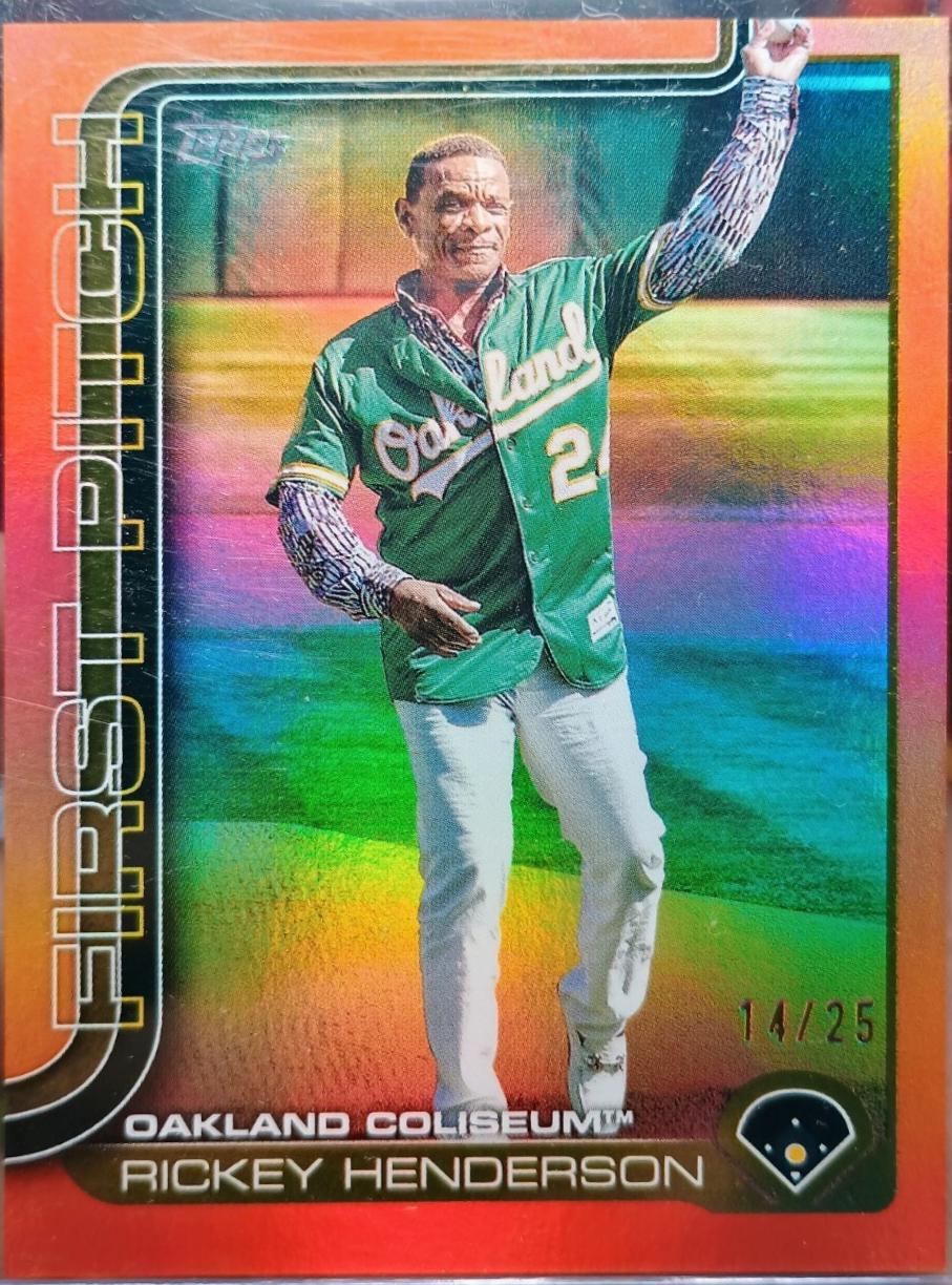 Rickey Henderson [Orange Foil] #FP2-3