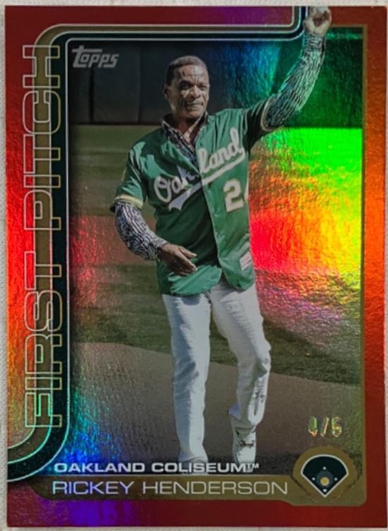 Rickey Henderson [Red Foil] #FP2-3