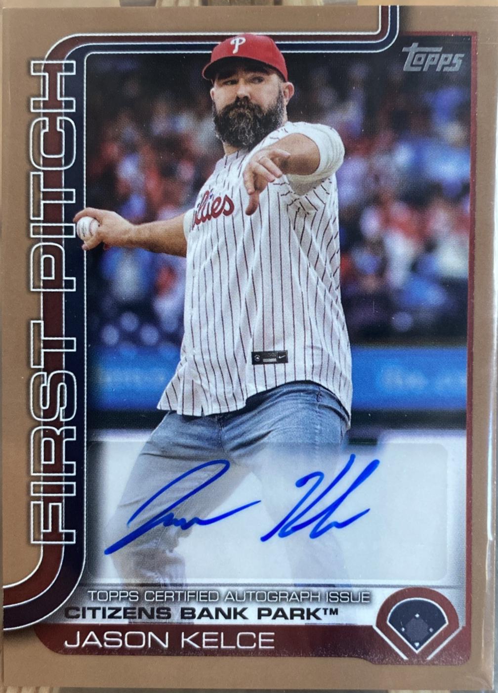 Jason Kelce [Gold] #FPA-JK