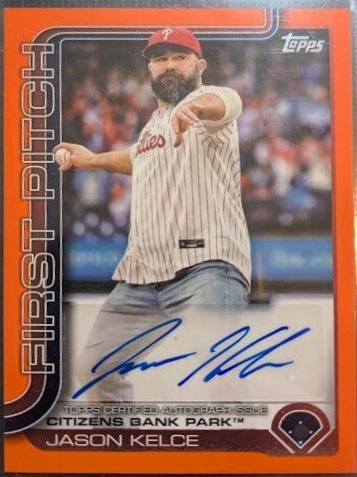 Jason Kelce [Orange] #FPA-JK