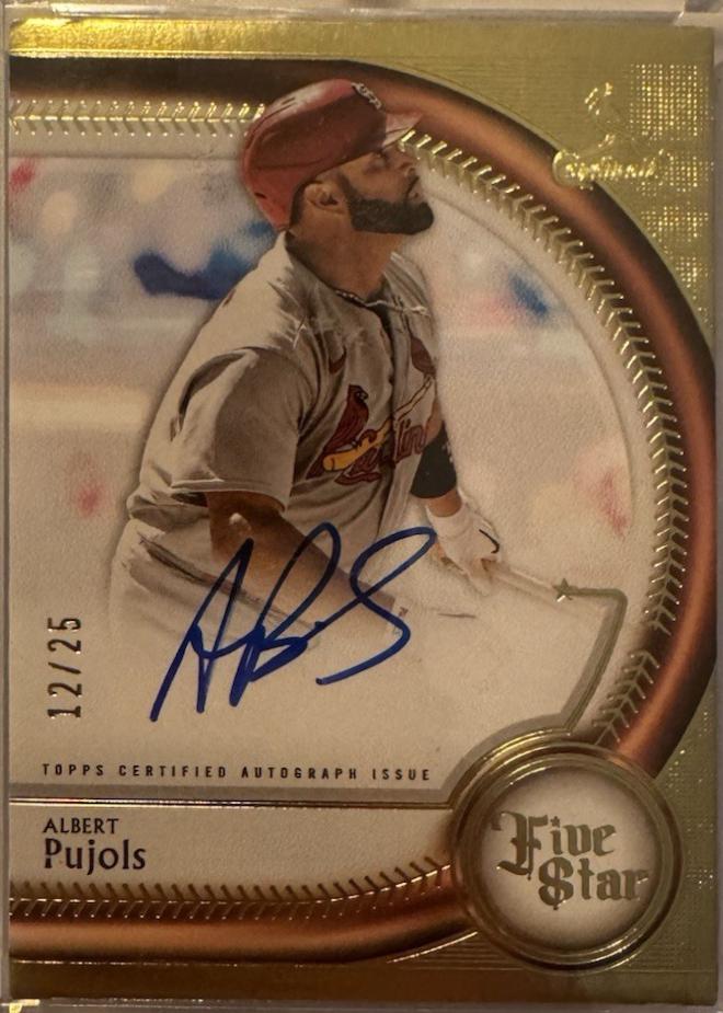Albert Pujols [Blue] #FSA-AP