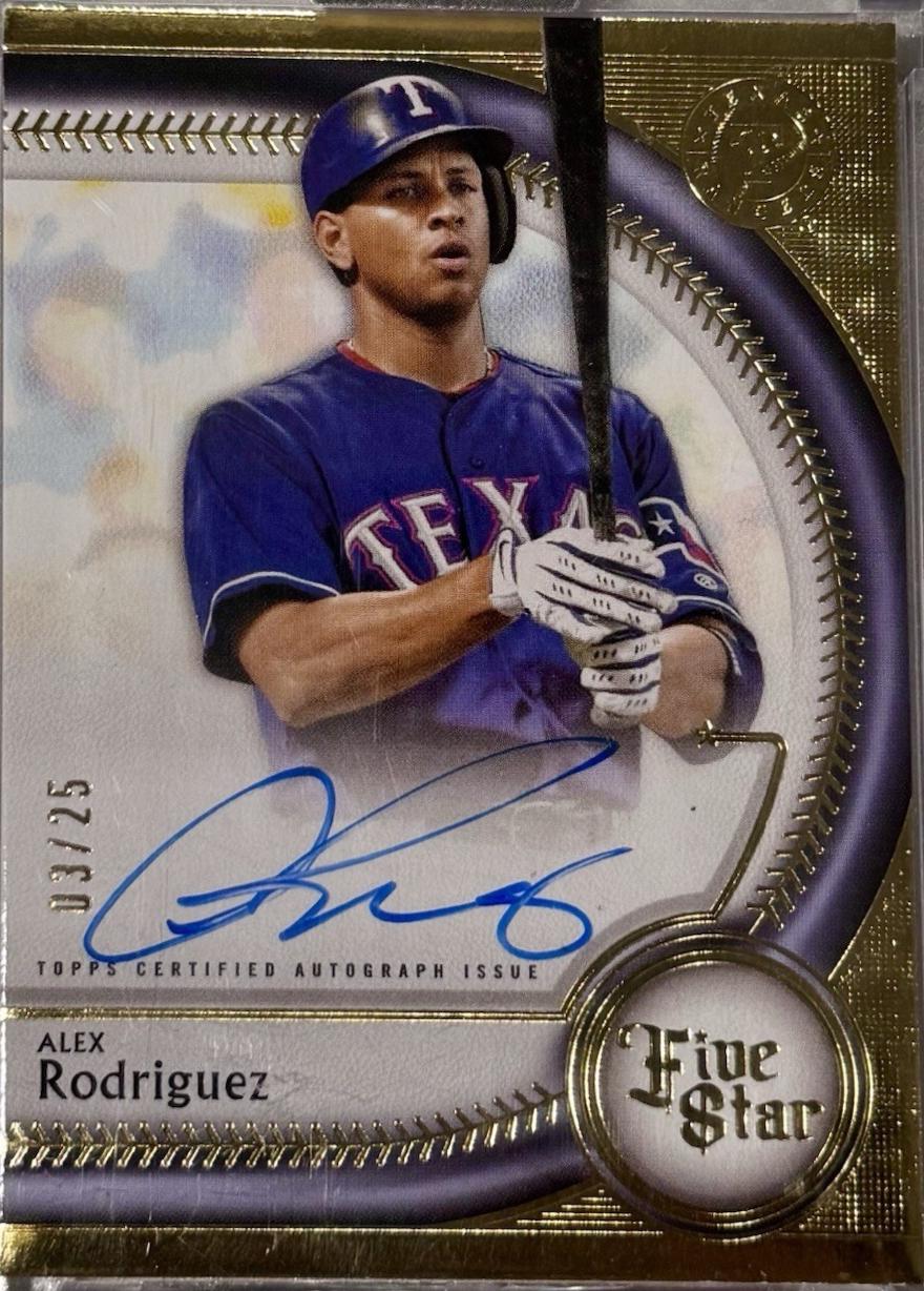 Alex Rodriguez [Blue] #FSA-AR