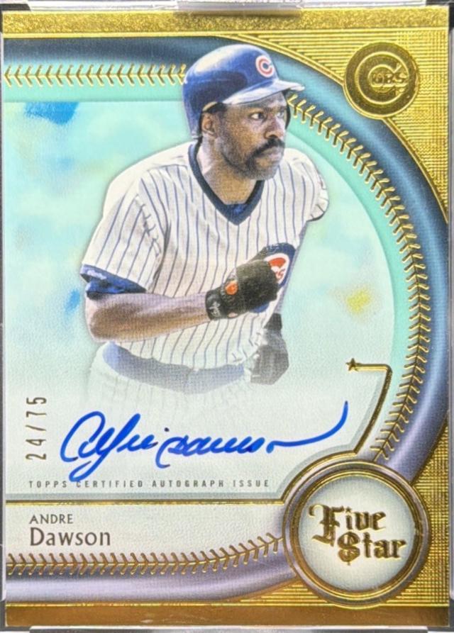 Andre Dawson [Aqua] #FSA-DAW