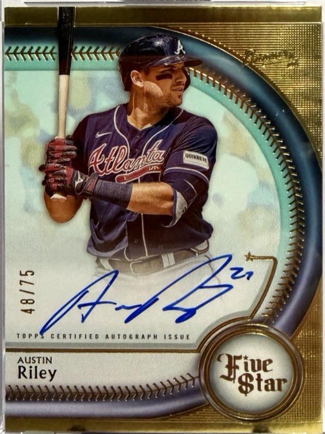 Austin Riley [Aqua] #FSA-ARI