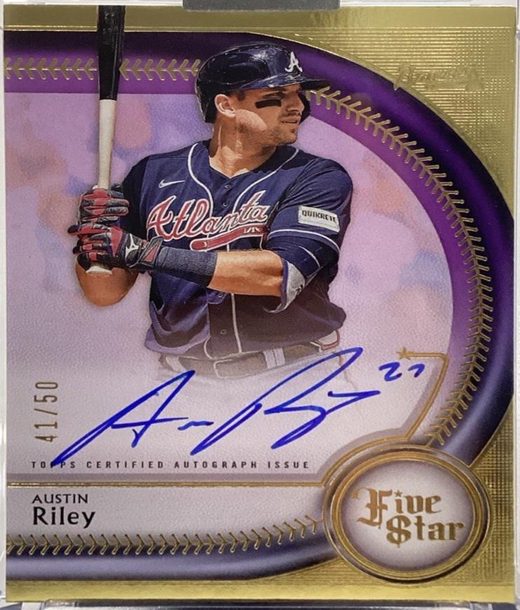 Austin Riley [Purple] #FSA-ARI