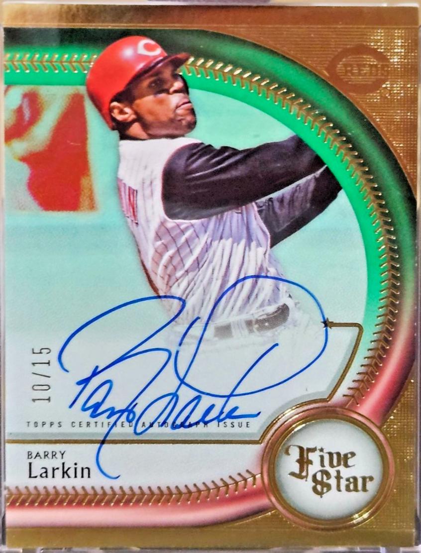 Barry Larkin [Green] #FSA-BL