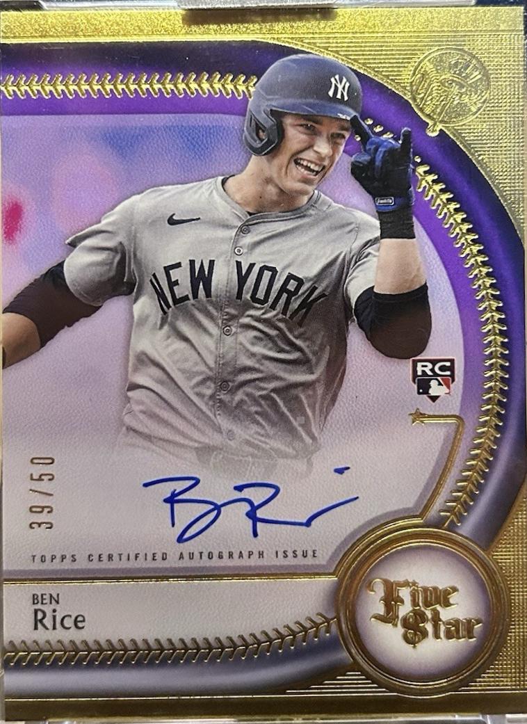 Ben Rice [Purple] #FSA-BR
