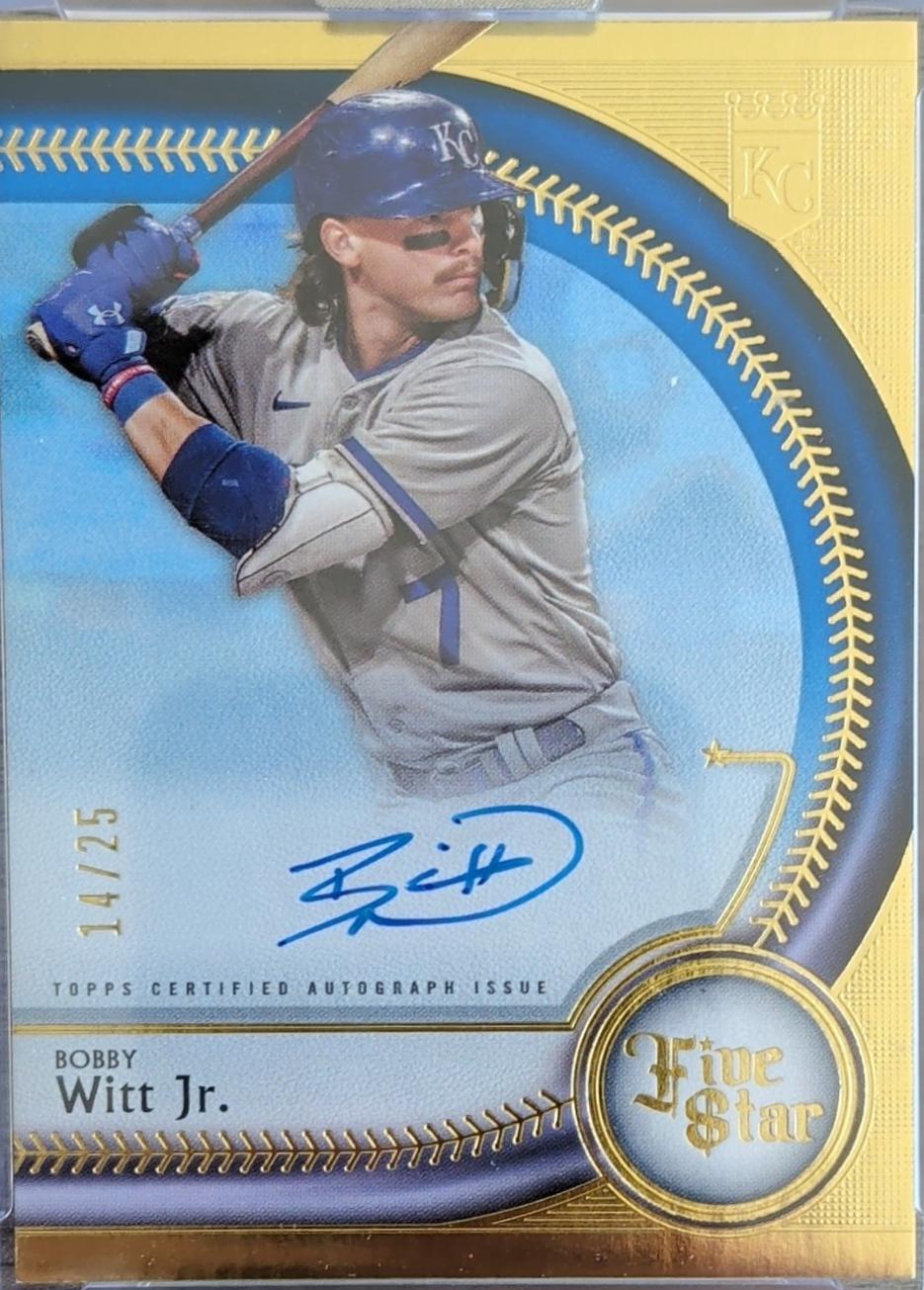 Bobby Witt Jr. [Blue] #FSA-BWJ