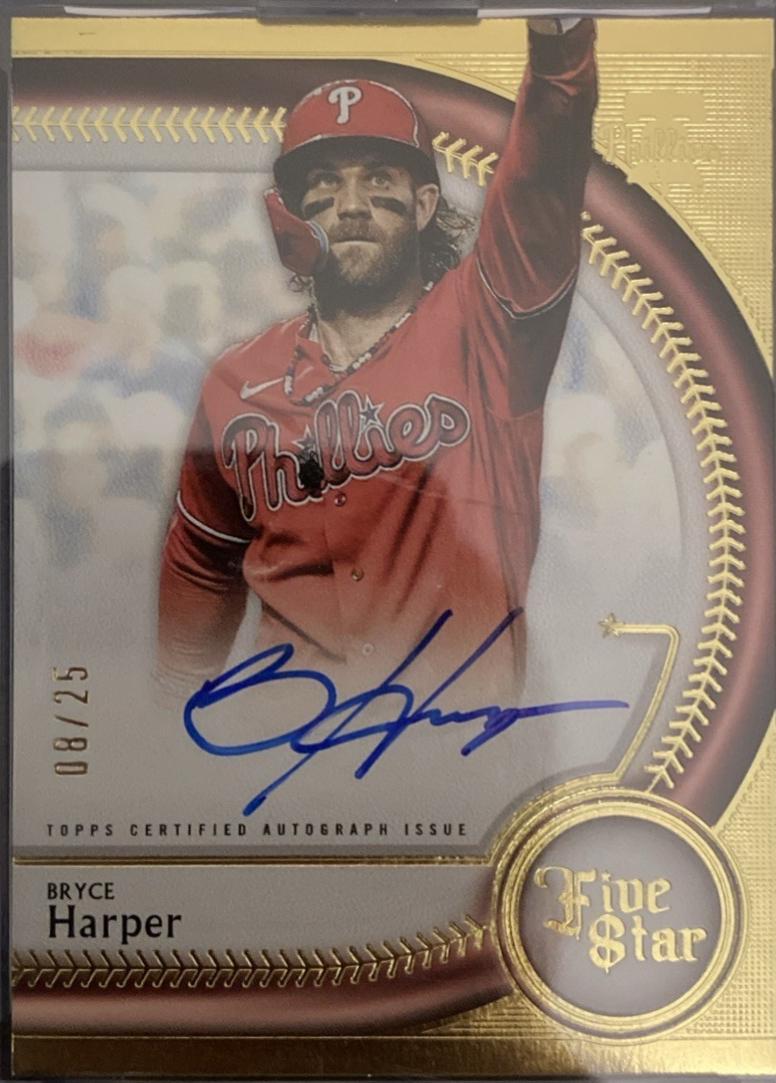 Bryce Harper [Blue] #FSA-BH