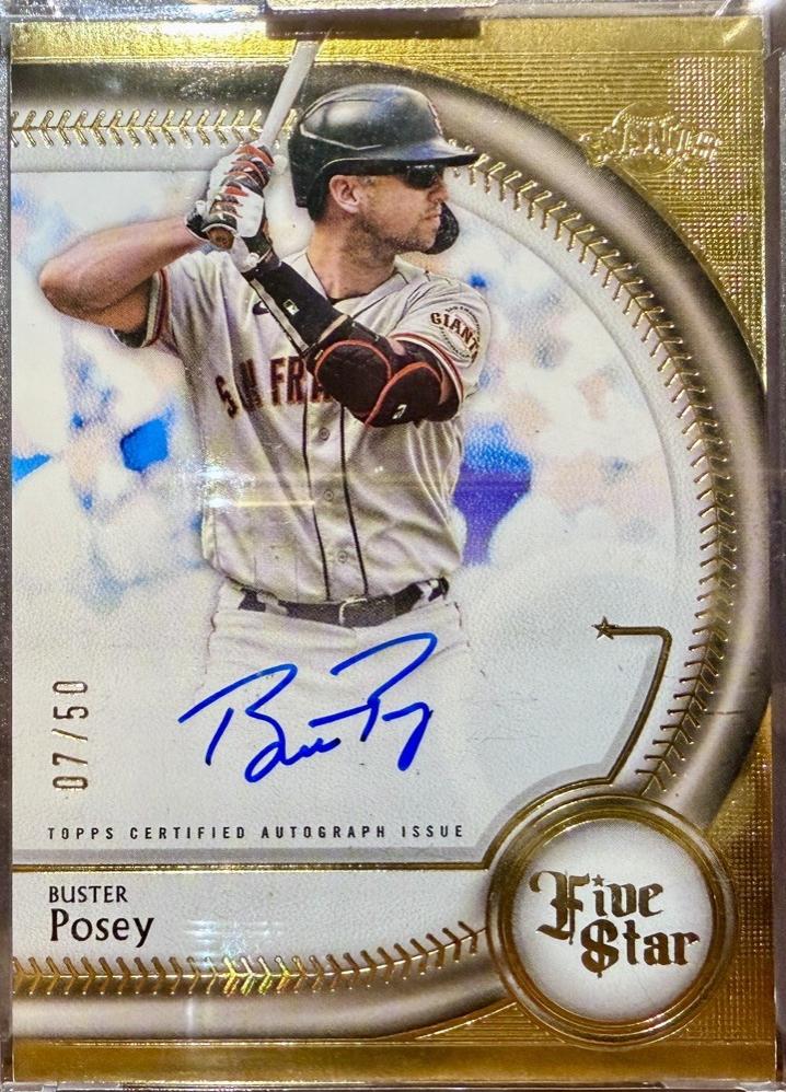 Buster Posey [Gold] #FSA-BP