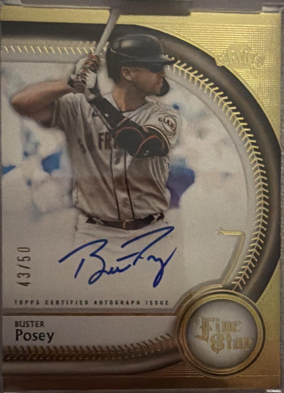 Buster Posey [Purple] #FSA-BP
