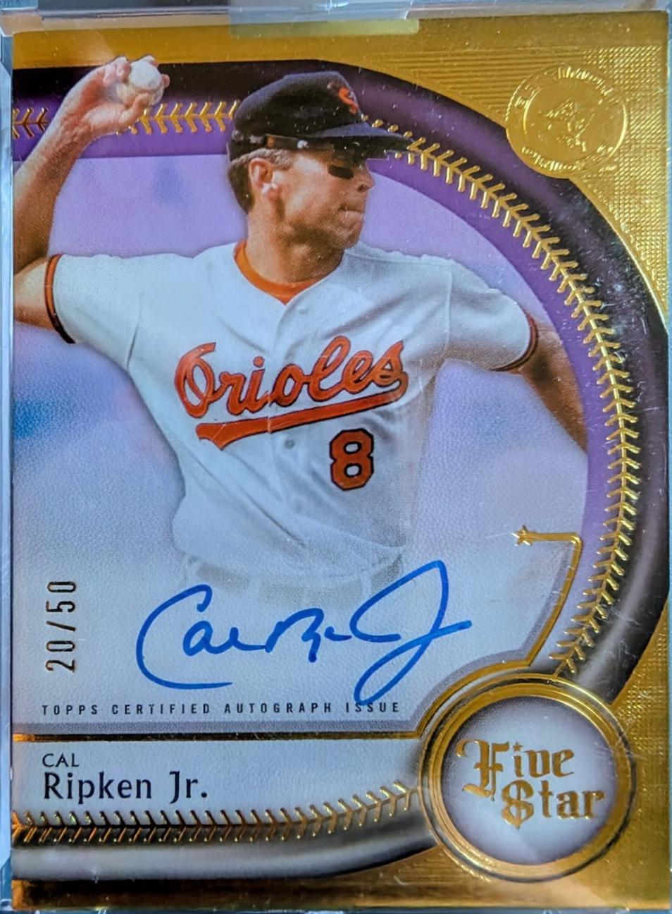 Cal Ripken Jr. [Purple] #FSA-CRJ