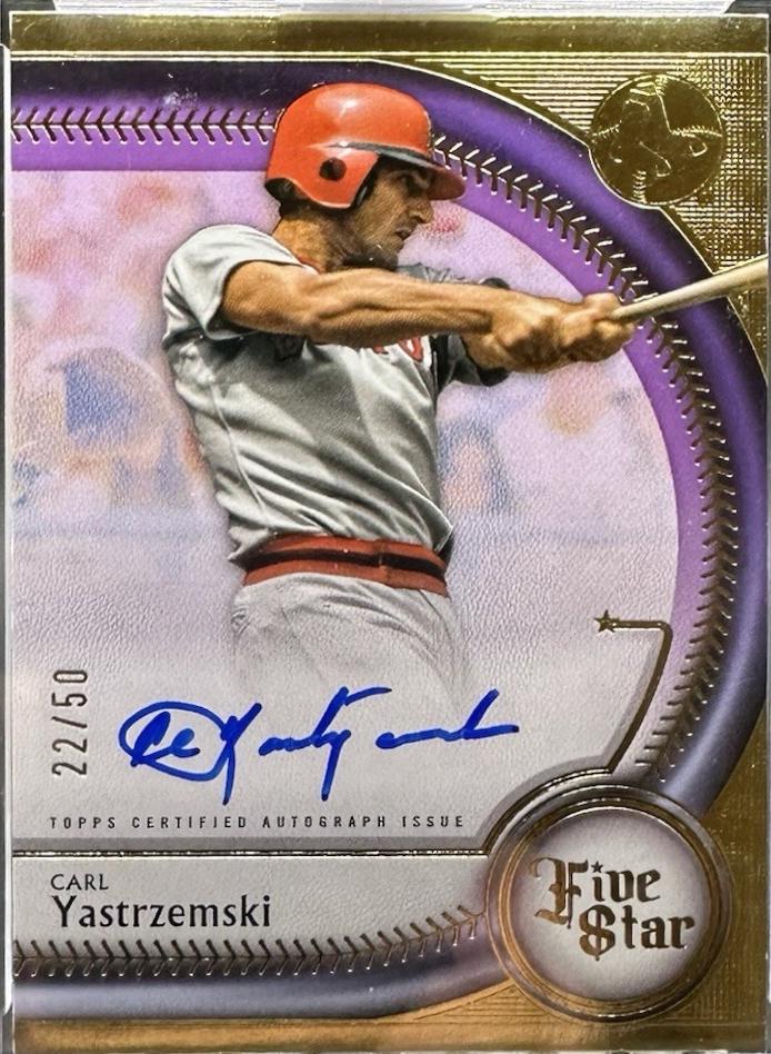 Carl Yastrzemski [Purple] #FSA-CY