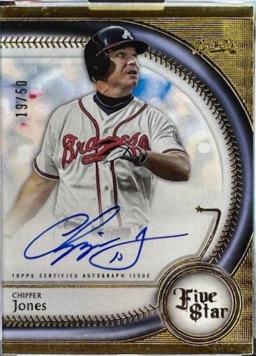 Chipper Jones [Purple] #FSA-CJ