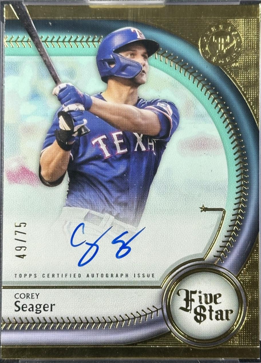 Corey Seager [Aqua] #FSA-CS