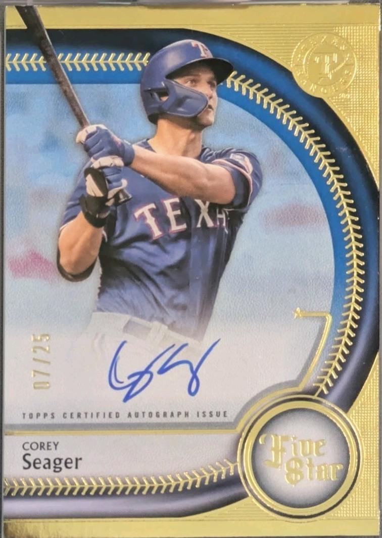Corey Seager [Blue] #FSA-CS