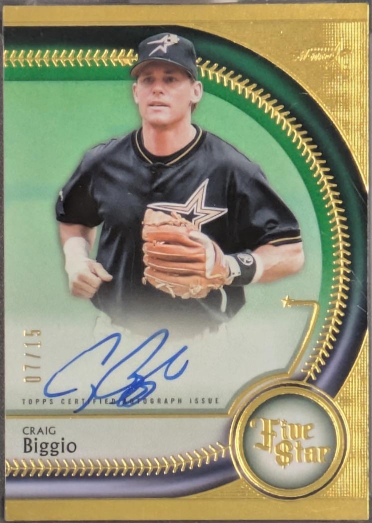 Craig Biggio [Green] #FSA-CB