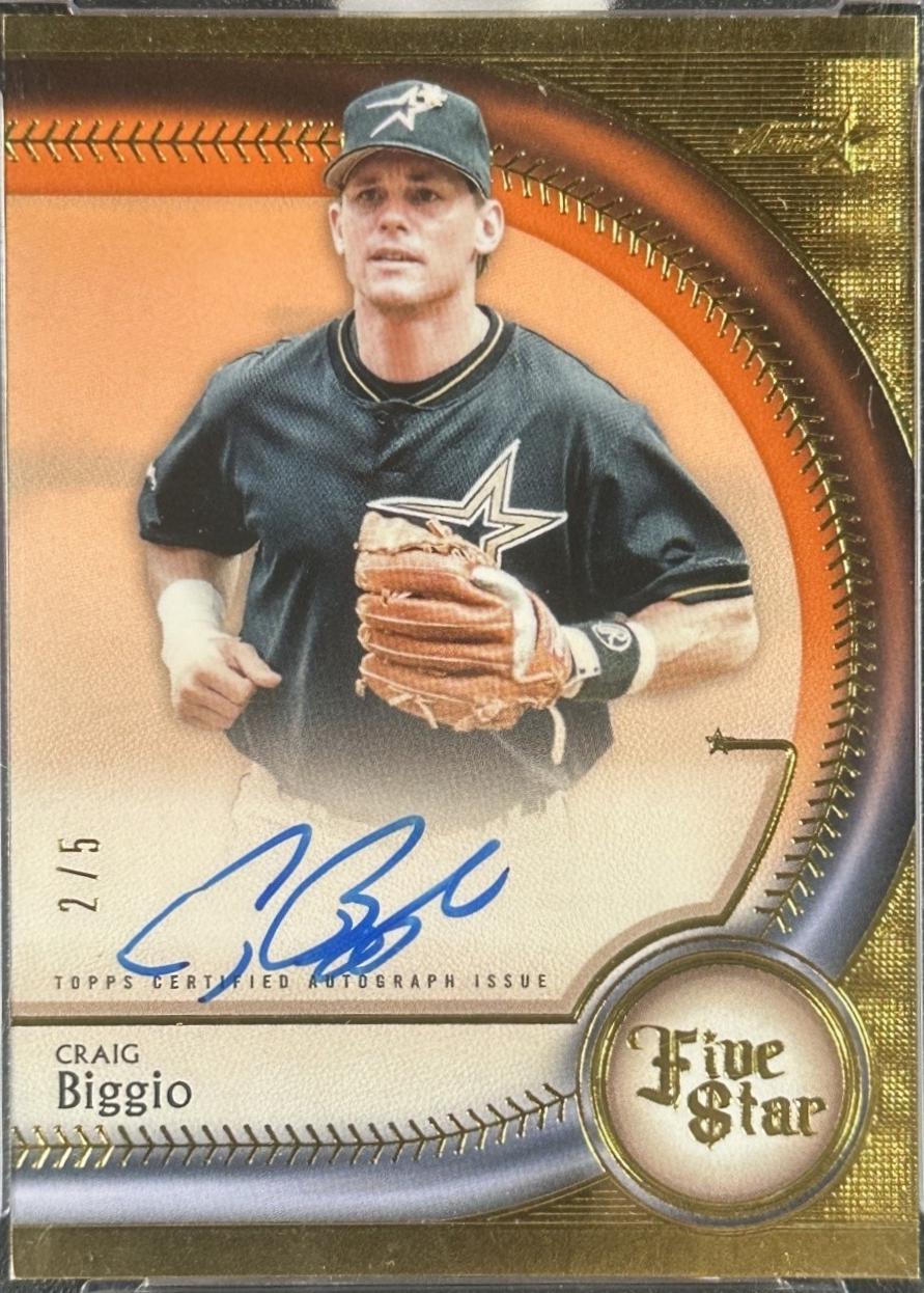 Craig Biggio [Orange] #FSA-CB