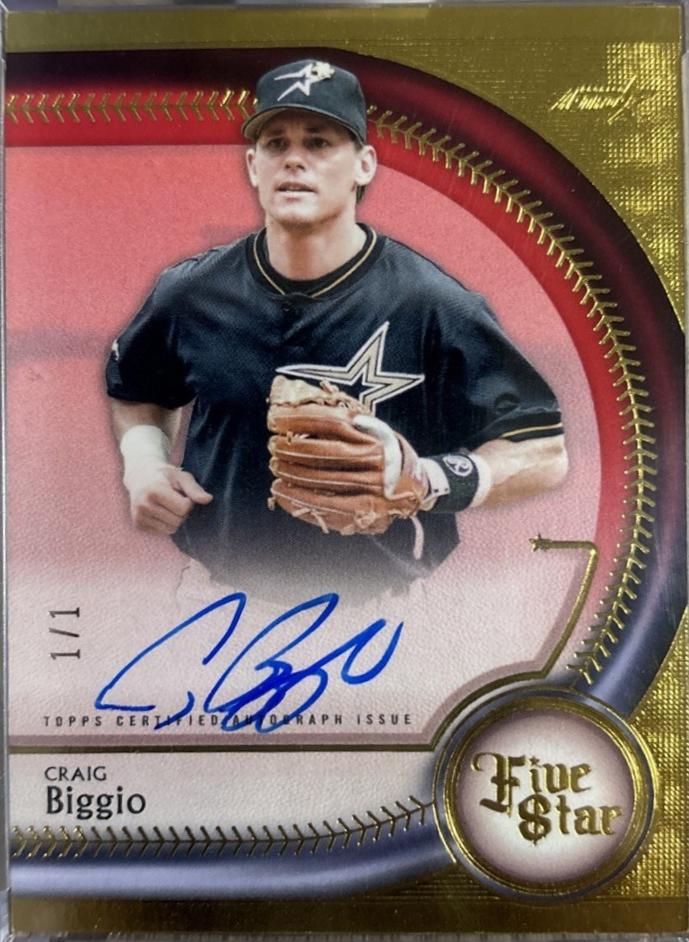 Craig Biggio [Red] #FSA-CB