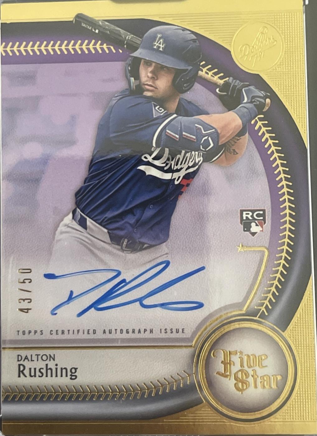 Dalton Rushing [Purple] #FSA-DR