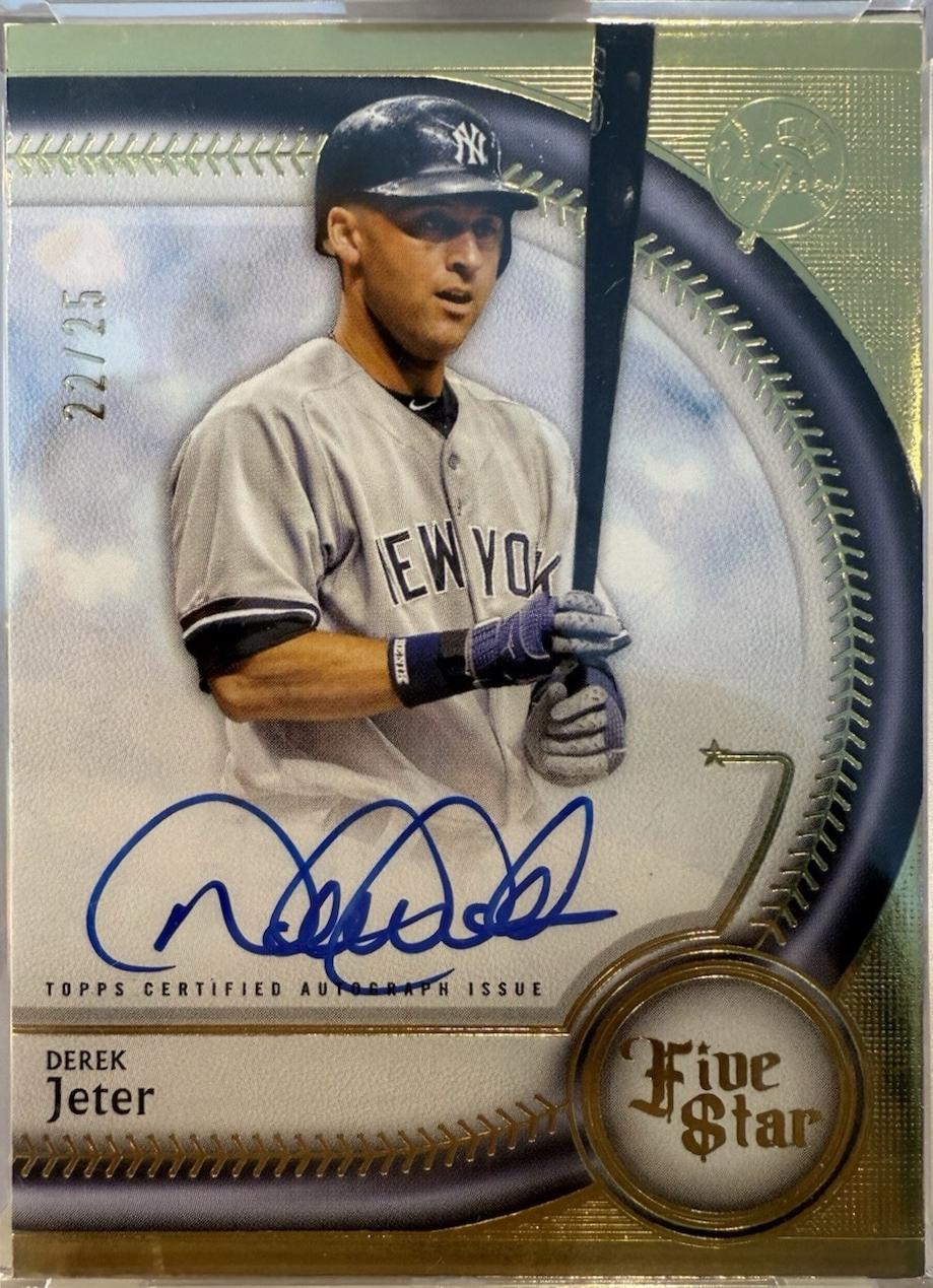 Derek Jeter [Blue] #FSA-DJ
