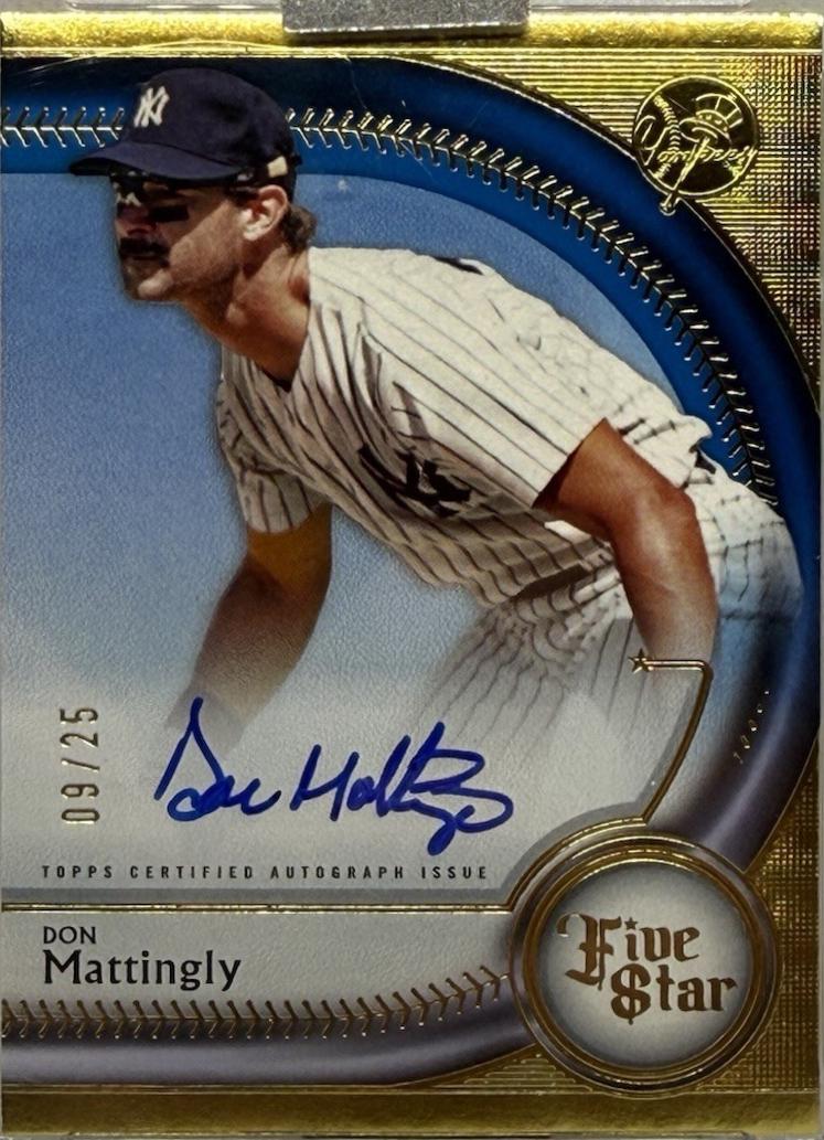 Don Mattingly [Blue] #FSA-DM
