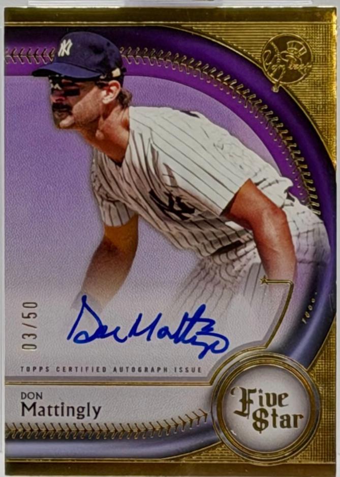 Don Mattingly [Purple] #FSA-DM