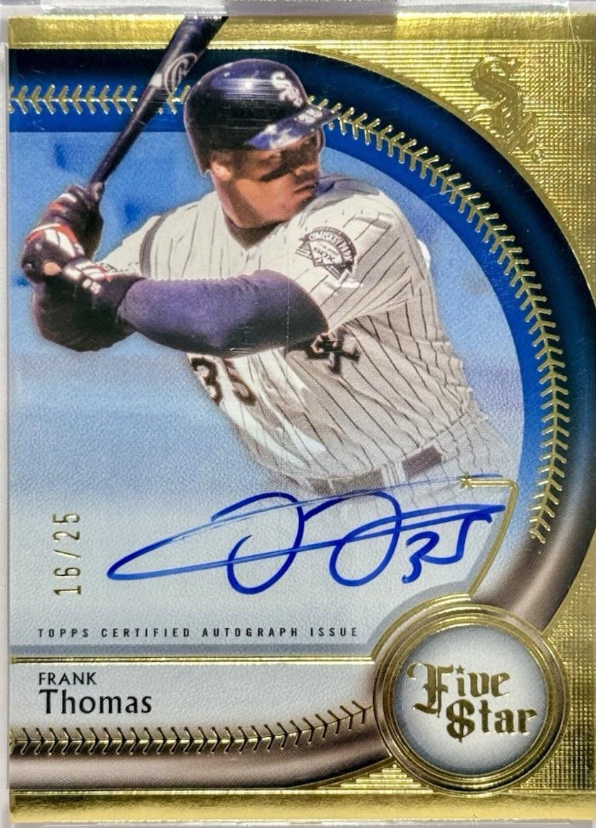 Frank Thomas [Blue] #FSA-FT