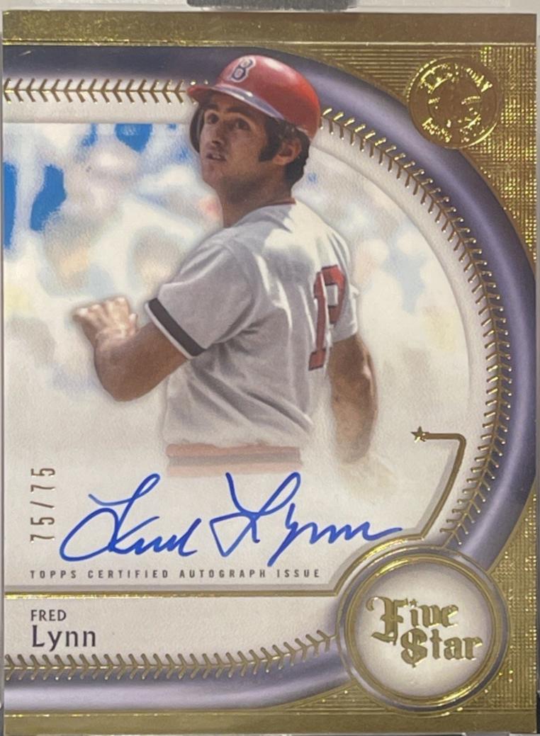Fred Lynn [Blue] #FSA-FL