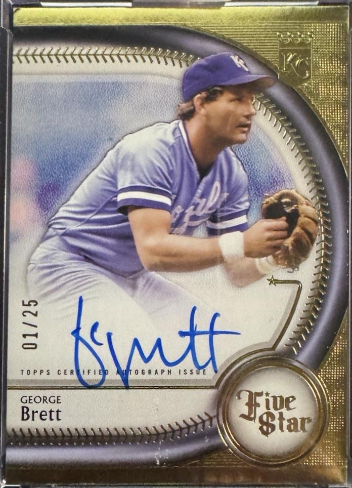 George Brett [Blue] #FSA-GB