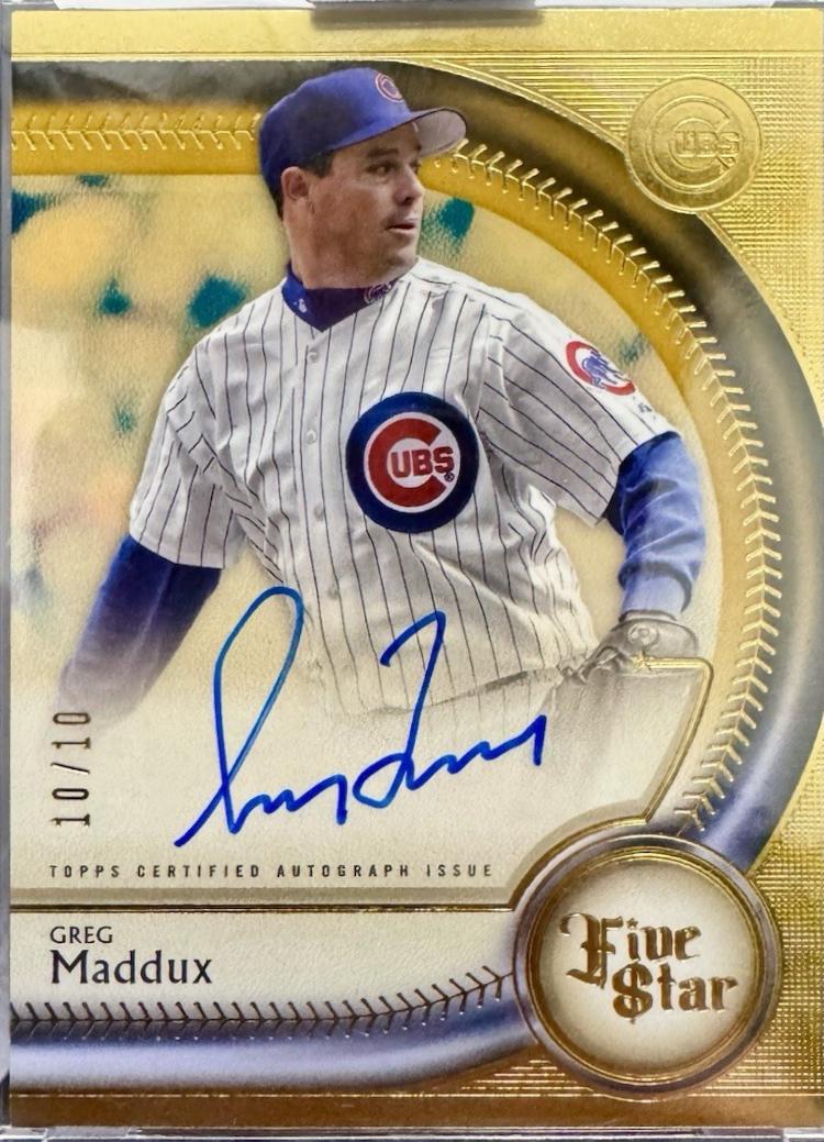 Greg Maddux [Gold] #FSA-GMX