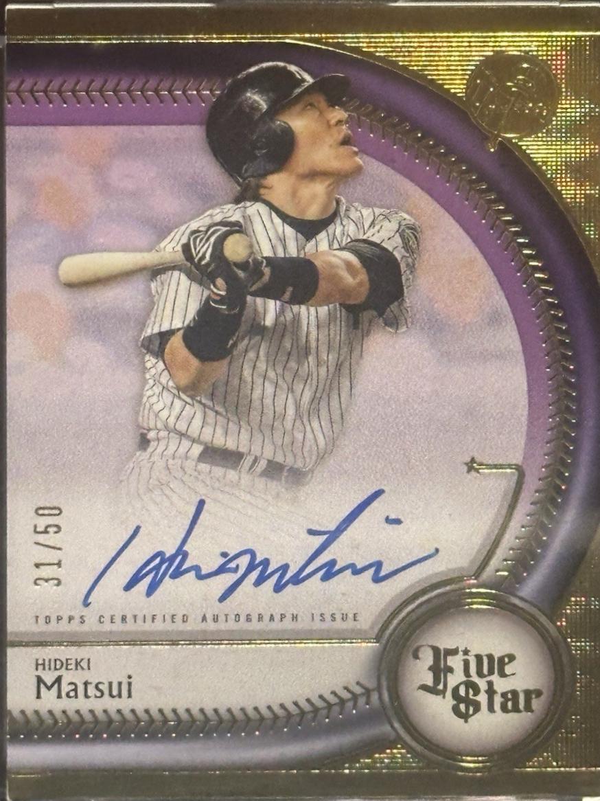 Hideki Matsui [Purple] #FSA-HM