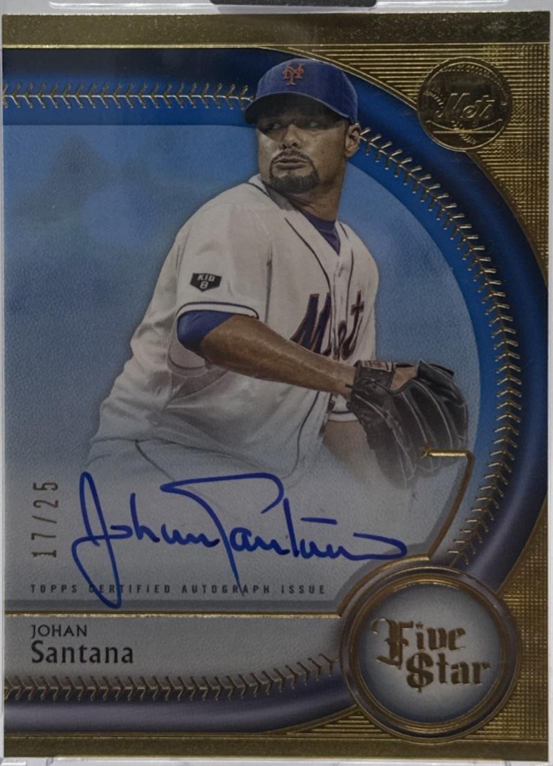 Johan Santana [Blue] #FSA-JSA