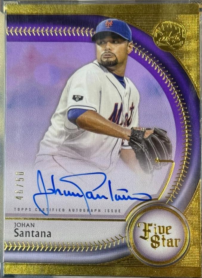 Johan Santana [Purple] #FSA-JSA