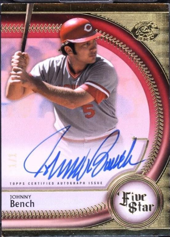 Johnny Bench [Red] #FSA-JB