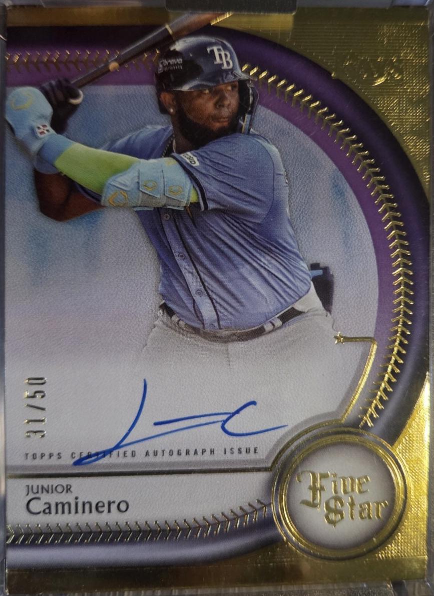 Junior Caminero [Purple] #FSA-JCA