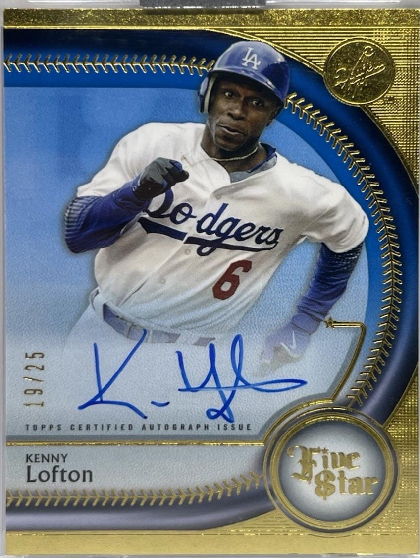 Kenny Lofton [Blue] #FSA-KL