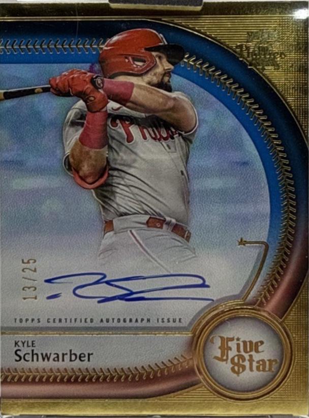 Kyle Schwarber [Blue] #FSA-KSC