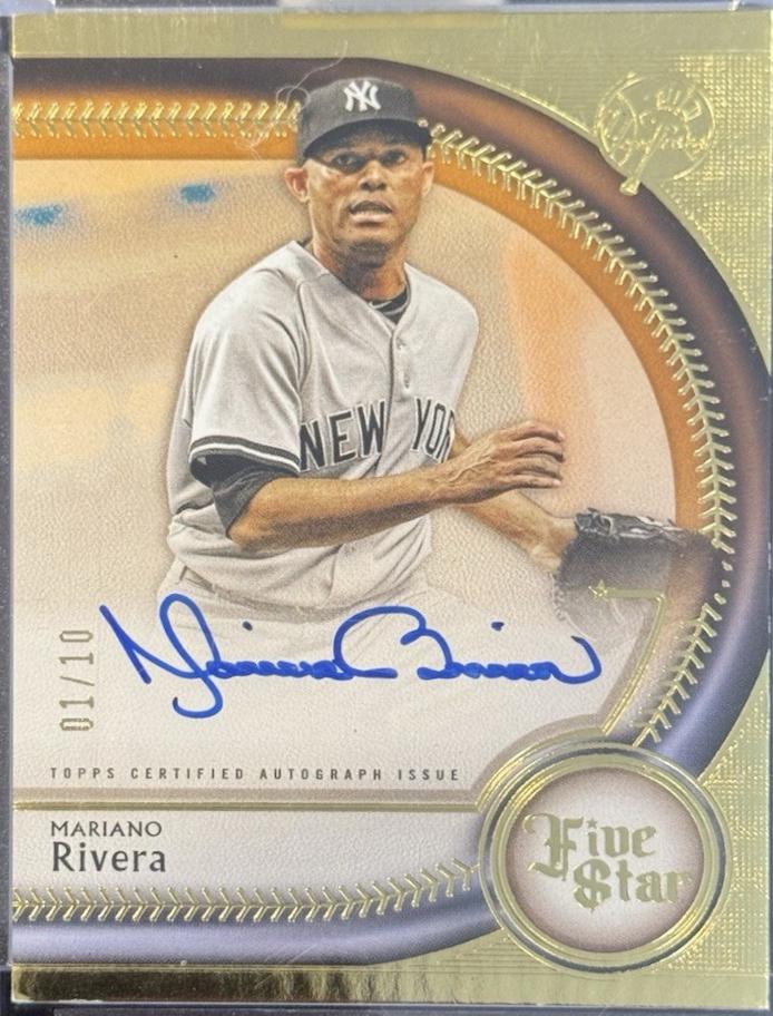 Mariano Rivera [Gold] #FSA-MR