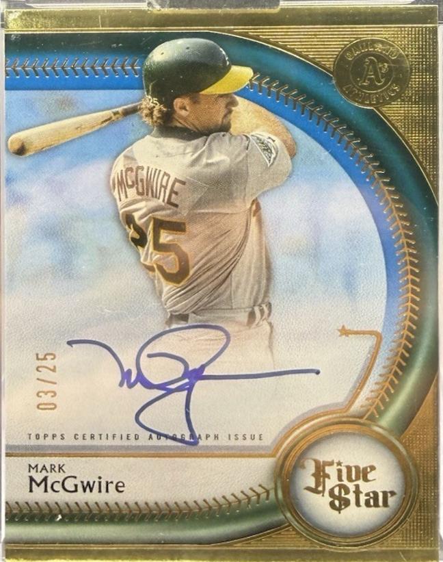 Mark McGwire [Blue] #FSA-MM