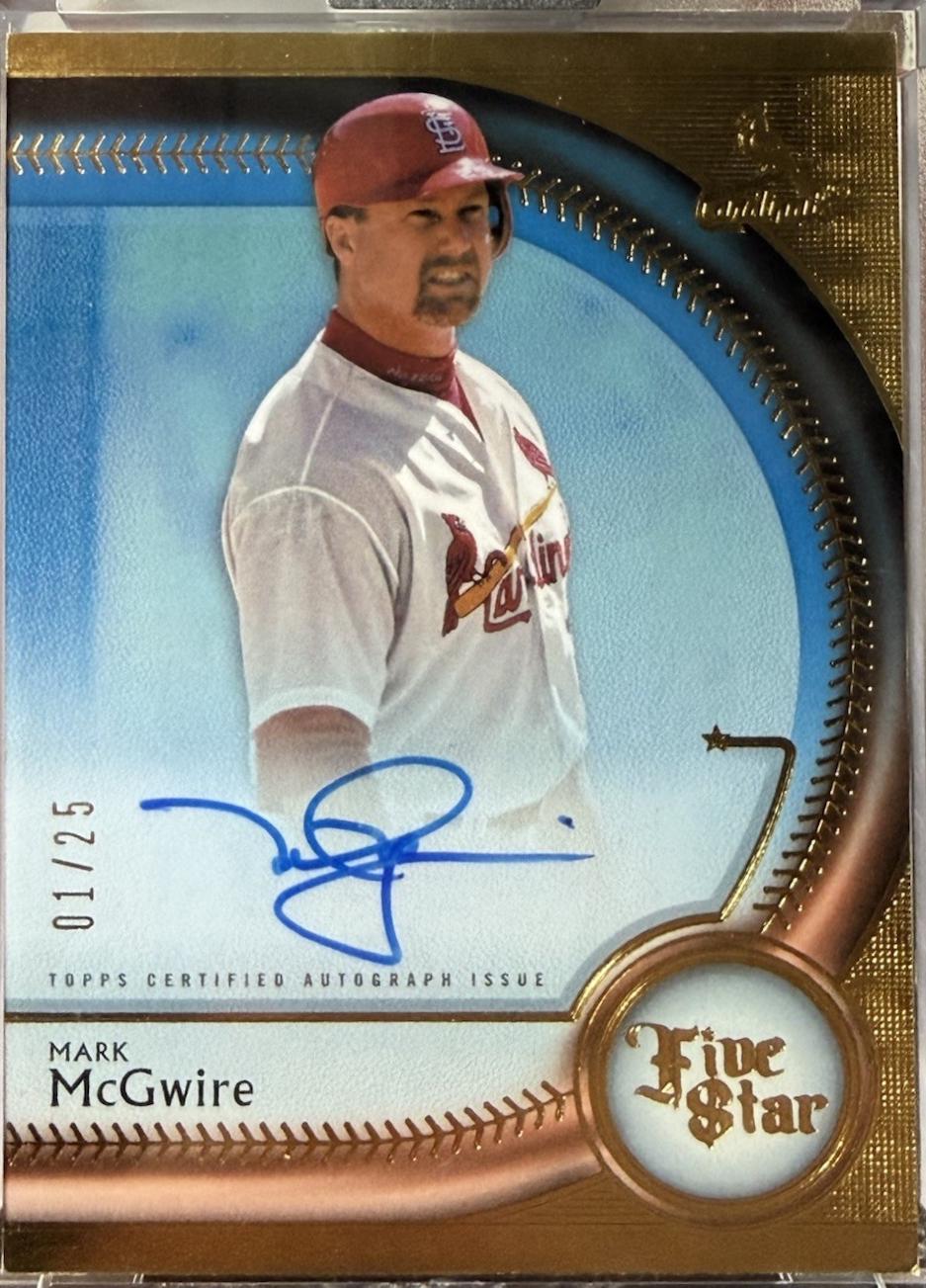 Mark McGwire [Blue] #FSA-MMG