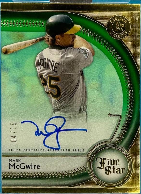 Mark McGwire [Green] #FSA-MM